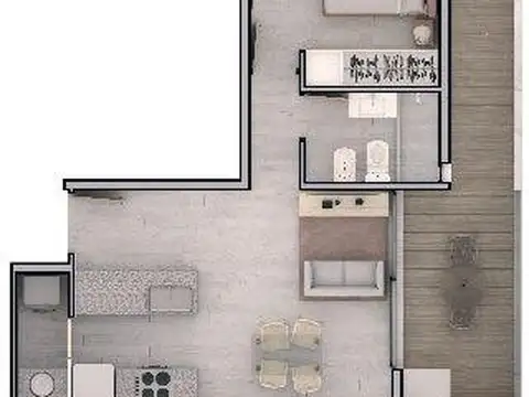 Departamento en Venta al Sur