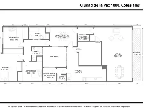 Departamento en Venta en Belgrano, USD 389.000