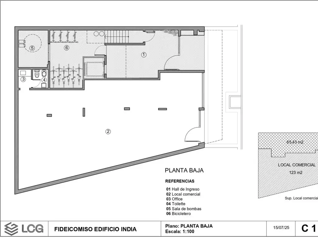 Edificio India - Departamentos 1 dormitorio en Rosario
