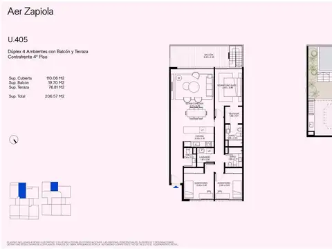 Departamento en Venta en Colegiales, USD 589.731
