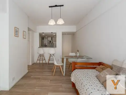 Departamento 2 ambientes con 1 baño