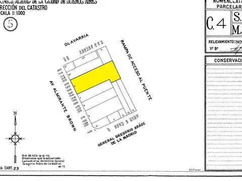 Terreno en Alquiler de 1136,0 m2