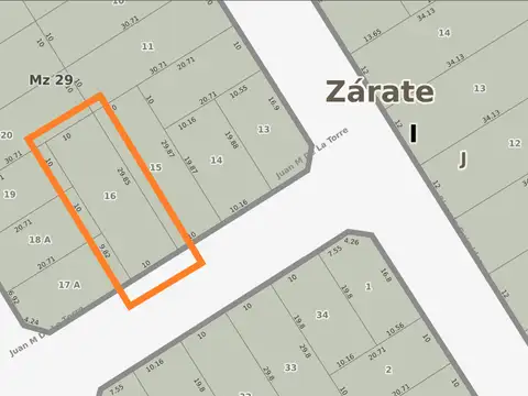 Terreno en Venta en Juan Maria, USD 35.000