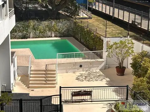 Excelente monoambiente con vista a la pileta y orientacion norte con amenities
