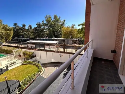 Excelente monoambiente con vista a la pileta y orientacion norte con amenities