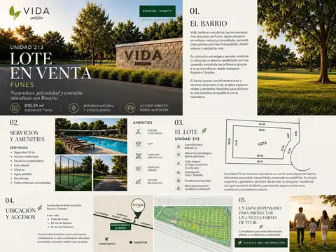 Terreno en Venta en Vida Jardín, USD 135.000
