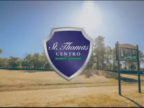 LOTE 833M2 EN VENTA EN SAINT THOMAS CENTRO PERMUTA