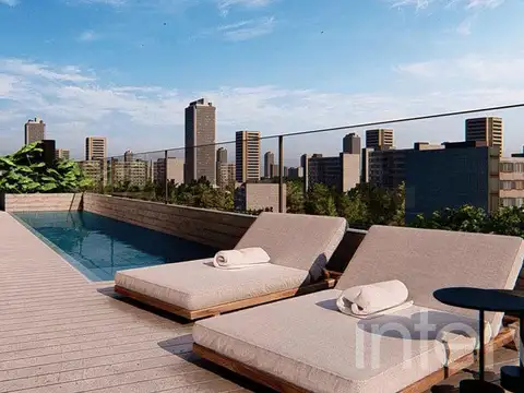 Departamento 2 ambientes con 1 baño