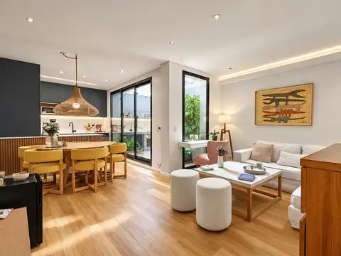 Departamento 3 ambientes con 2 baños