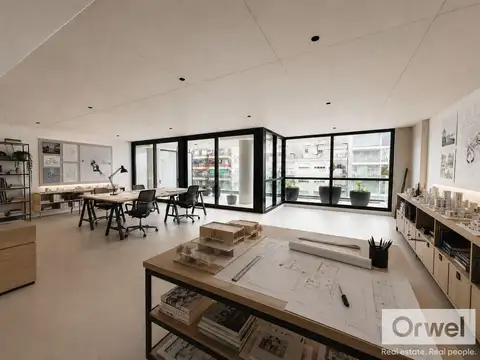 Oficina en Venta o ALQUILER en Belgrano. Seguridad. Balcon