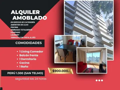 Departamento en Alquiler en San Telmo, CABA