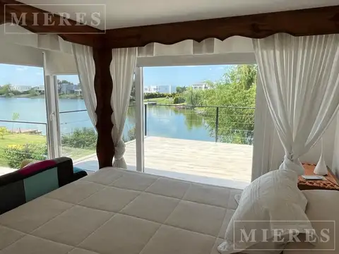 Casa amoblada a la laguna en alquilerTemporal  El Canton  Barrio islas
