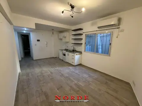 Departamento 2 ambientes con 1 baño