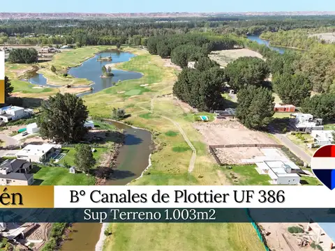 Venta terreno en canales de plottier uf 386 - nqn-