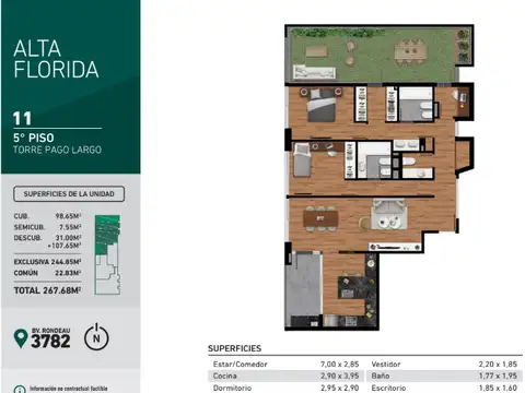 Rondeau 3798, 100