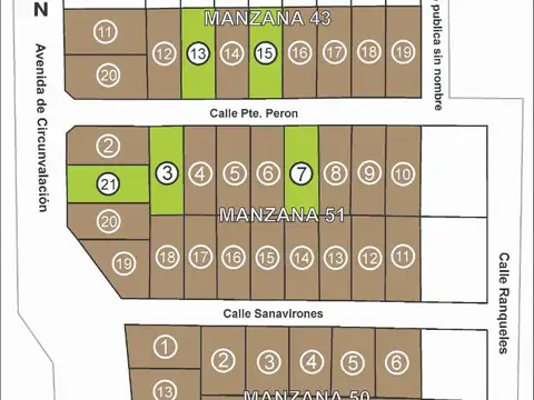 Terreno en Venta en Las Magdalenas, USD 16.500