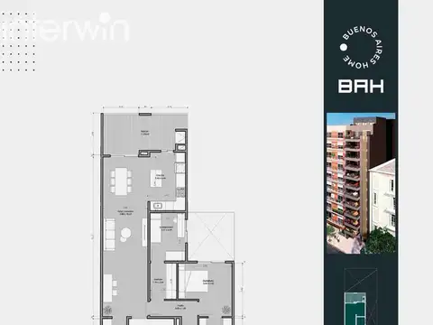 Departamento - Barrio Norte