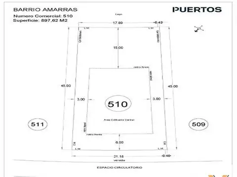 Terreno en venta - 715mts2 -  Escobar