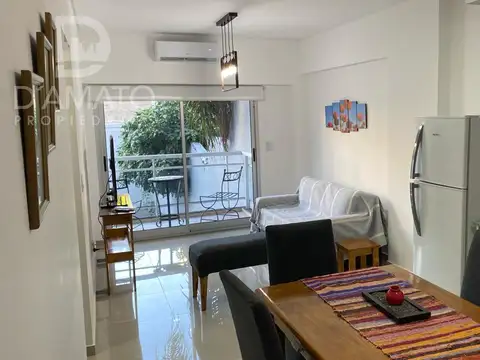 Departamento 2 ambientes con 1 baño