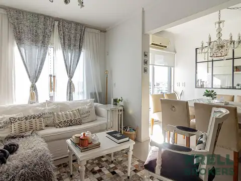 Departamento de 4 ambientes y cochera en Chacarita