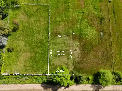 Lote venta en San Vicente 800m2