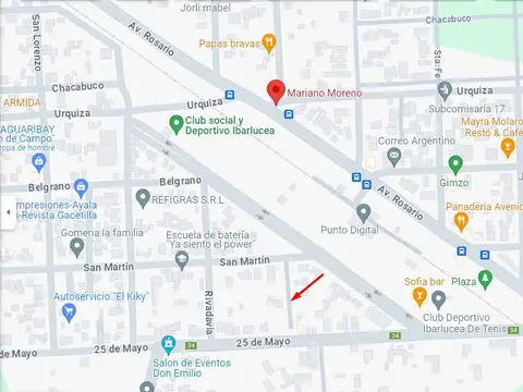 Terreno en Venta en Ibarlucea, USD 19.000