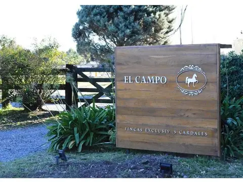 Vjo. Venta Lote A La Laguna En Campo Cardales