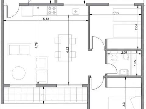 Guido Spano 2351 , Piso 1