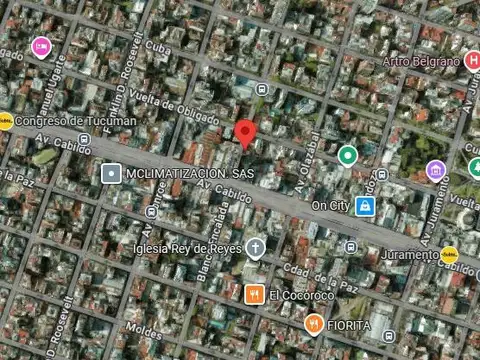 Blanco Encalada e/ Vuelta De Obligado y Avenida Cabildo