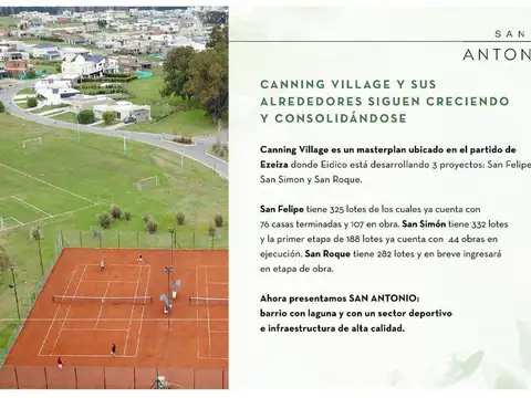 Mlm. Hermoso Lote Interno En Barrio San Antonio, C
