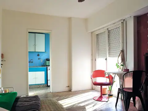 Venta Departamento 2 ambientes lateral en Palermo