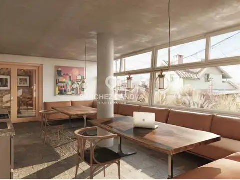 Departamento 2 ambientes con 1 baño