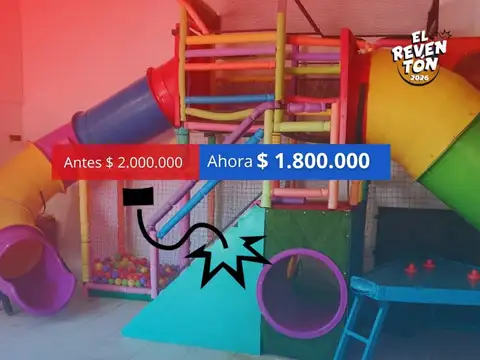 (A389) ALQUILO SALON DE EVENTOS INFANTILES 