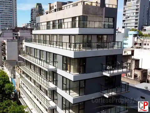 Palermo, 2 ambientes ,a estrenar, balcon terraza, luminoso