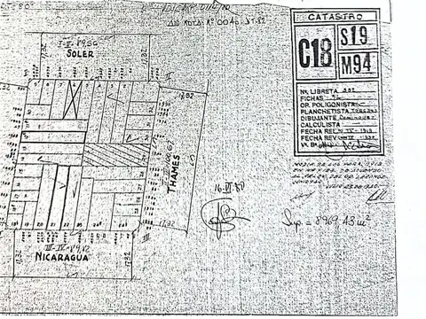 Terreno en Venta en Palermo, USD 970.000