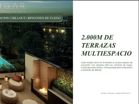 Departamento en Venta con 1 cocheras