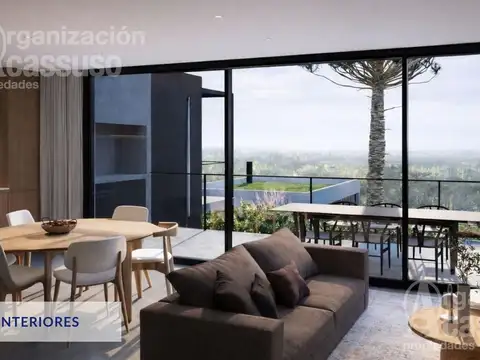 Depto Tipo Casa 4 ambientes con 2 baños