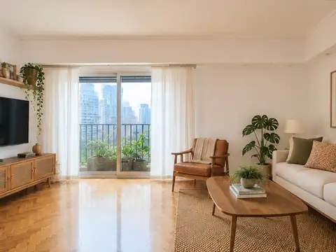 Departamento 3 ambientes con 2 baños
