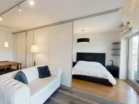 Departamento 2 ambientes con 2 baños