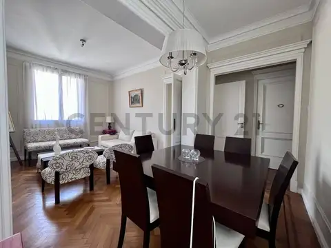 Departamento 3 Ambientes Amoblado en Alquiler – Piso 9, Luminoso y de Categoría, listo para entrar