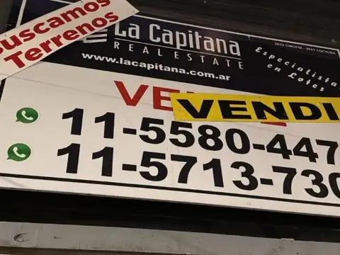 Lote, Bajo Belgrano, Migueletes al 2200, DOBLE FRENTE