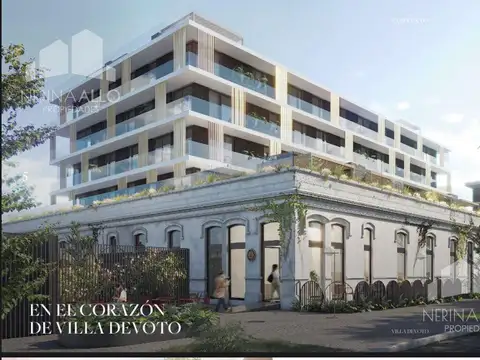 Departamento 3 AMBIENTES con Terraza Propia en Venta - Villa Devoto -  A ESTRENAR