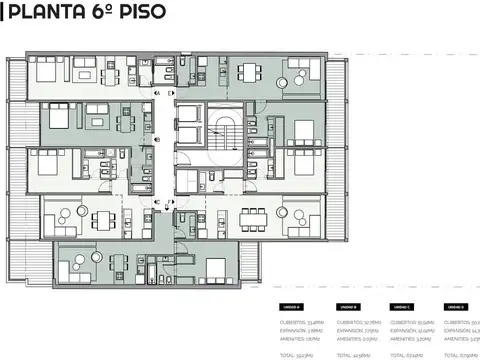 Departamento Monoambiente con 1 baño