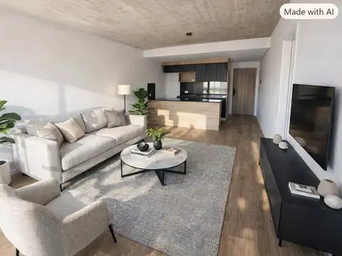 Departamento en venta de tres ambientes con cochera NO APTO CREDITO
