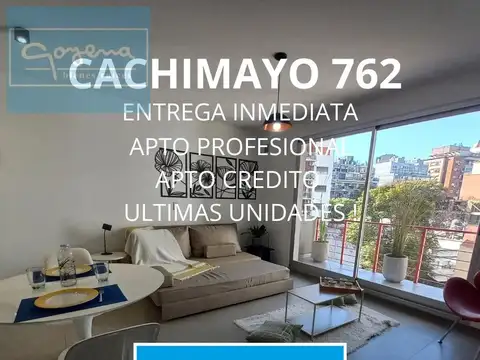 VENTA MONOAMBIENTE PISO 2- DOMOTIZADO