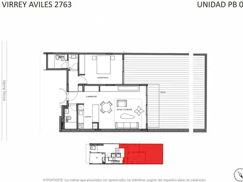 Venta Departamento 2 Ambientes con Patio, Próximo a Estrenar en Belgrano