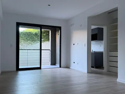 Monoambiente divisible con cocina separada