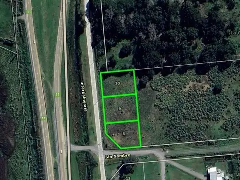 EXCELENTE FRACCIÓN DE 6.200 M² SOBRE LA RUTA 11