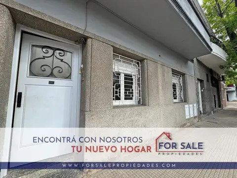 PH 3 AMBIENTES, PLANTA BAJA AL FRENTE CON PATIO SIN EXPENSAS