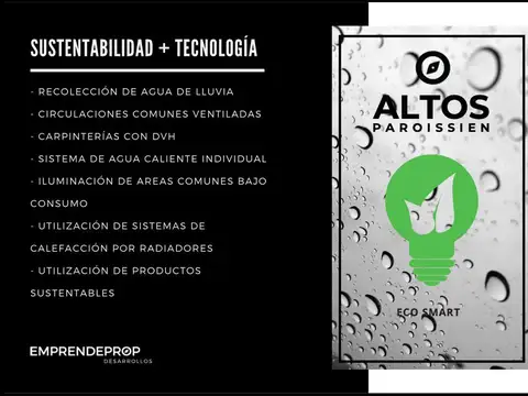 Departamento 2 ambientes con 1 baño